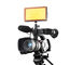 چراغ های ویدئویی LED حرفه ای نور دوربین DSLR با دیفیوزر جلویی مغناطیسی