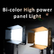 نور استودیو عکس LED با قابلیت تنظیم نور 120 واتی دو رنگی COOLCAM P120
